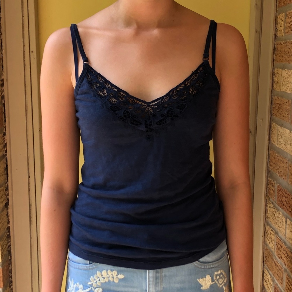 Aeropostale Navy Tank Top